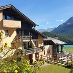 아파트 Chesa Bellaval, Haus Rizza 2-zimmerwohnung 실파플라나